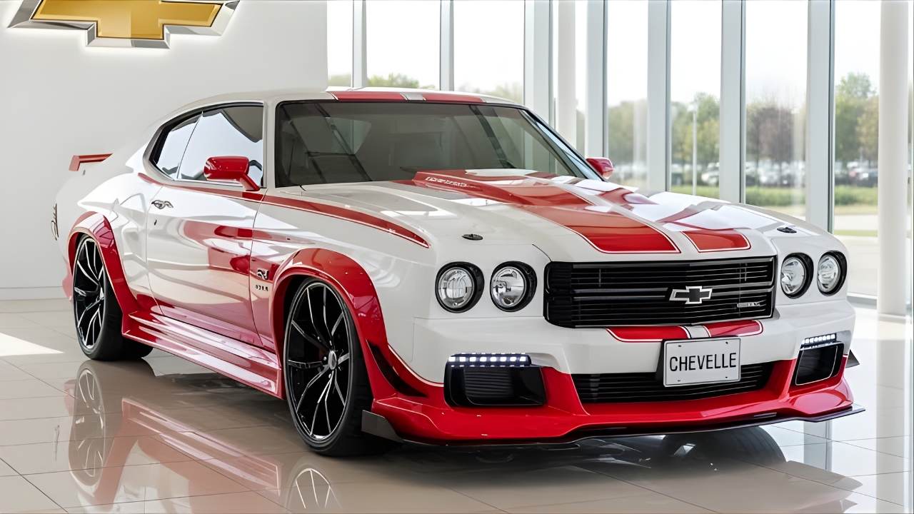 Chevrolet Chevelle 2026 regresa con 650 HP y diseño deportivo renovado